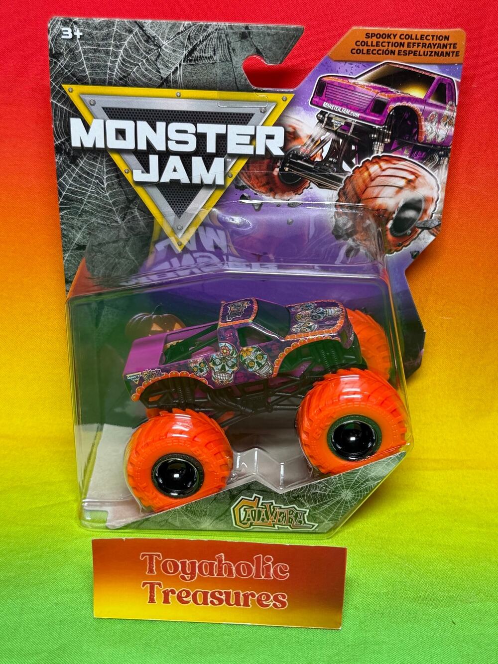 Monster Jam Truck Halloween 2026 Spooky Collection Calavera